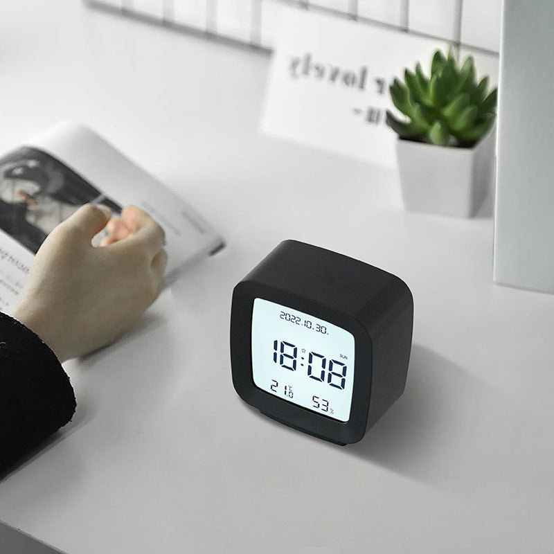 Digital Thermo-Hygrometer Clock Stornfield