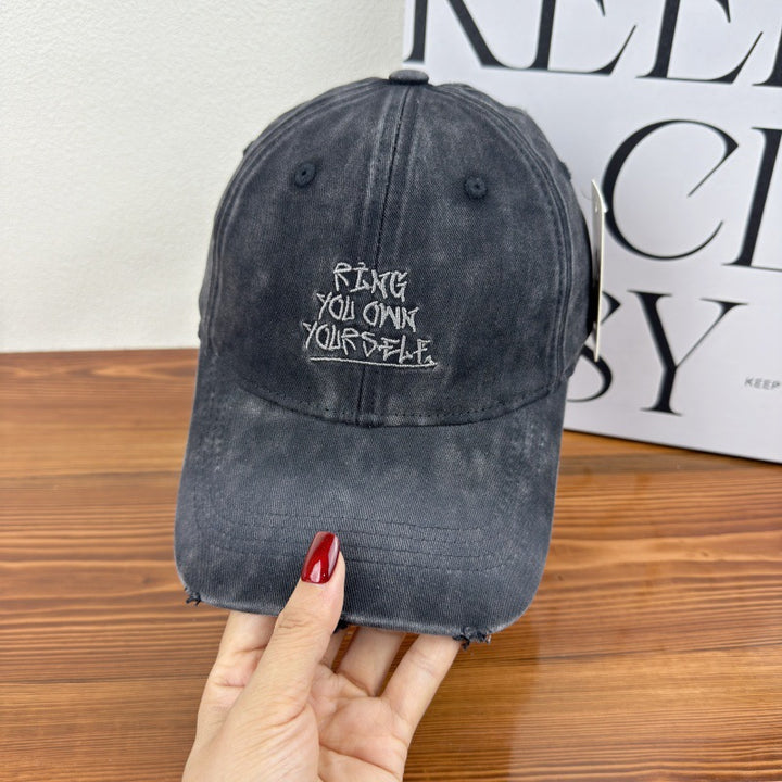 Women's Distressed Motivational Baseball Cap Stornfield