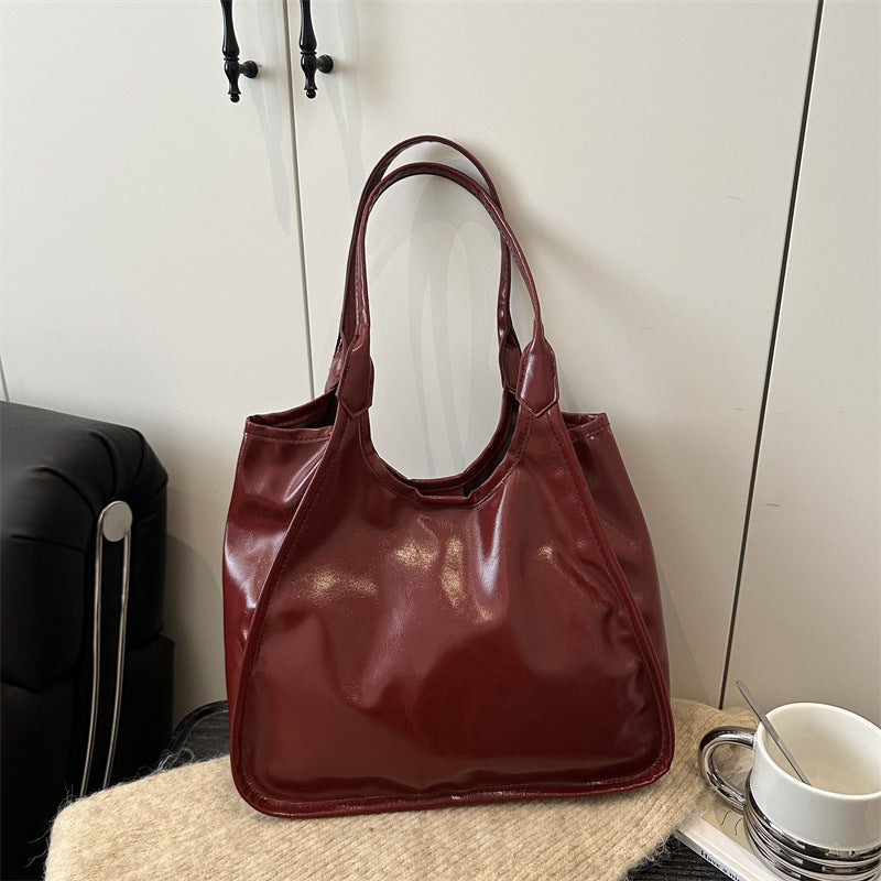 Classic Soft Leather Shoulder Bag