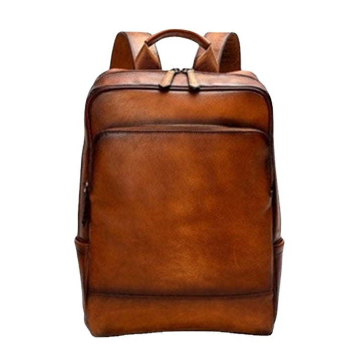 More Elegant and Functional Backpack Made of High-Quality Leather Stornfield