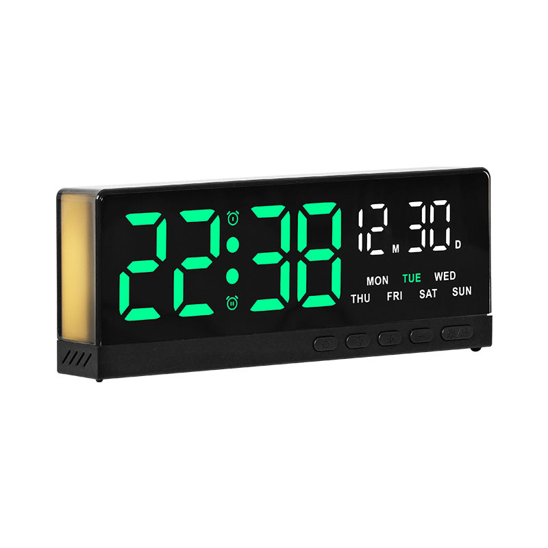 Digital radio alarm clock with large LED display and multifunctional settings Stornfield
