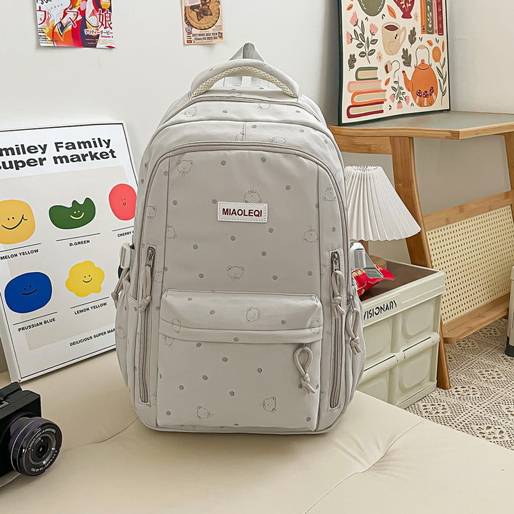 Playful Polka Dot Design Backpack Stornfield