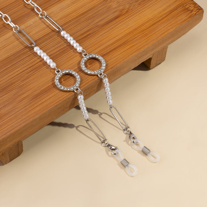 Decorative Pearl-Linked Eyewear Chain Stornfield