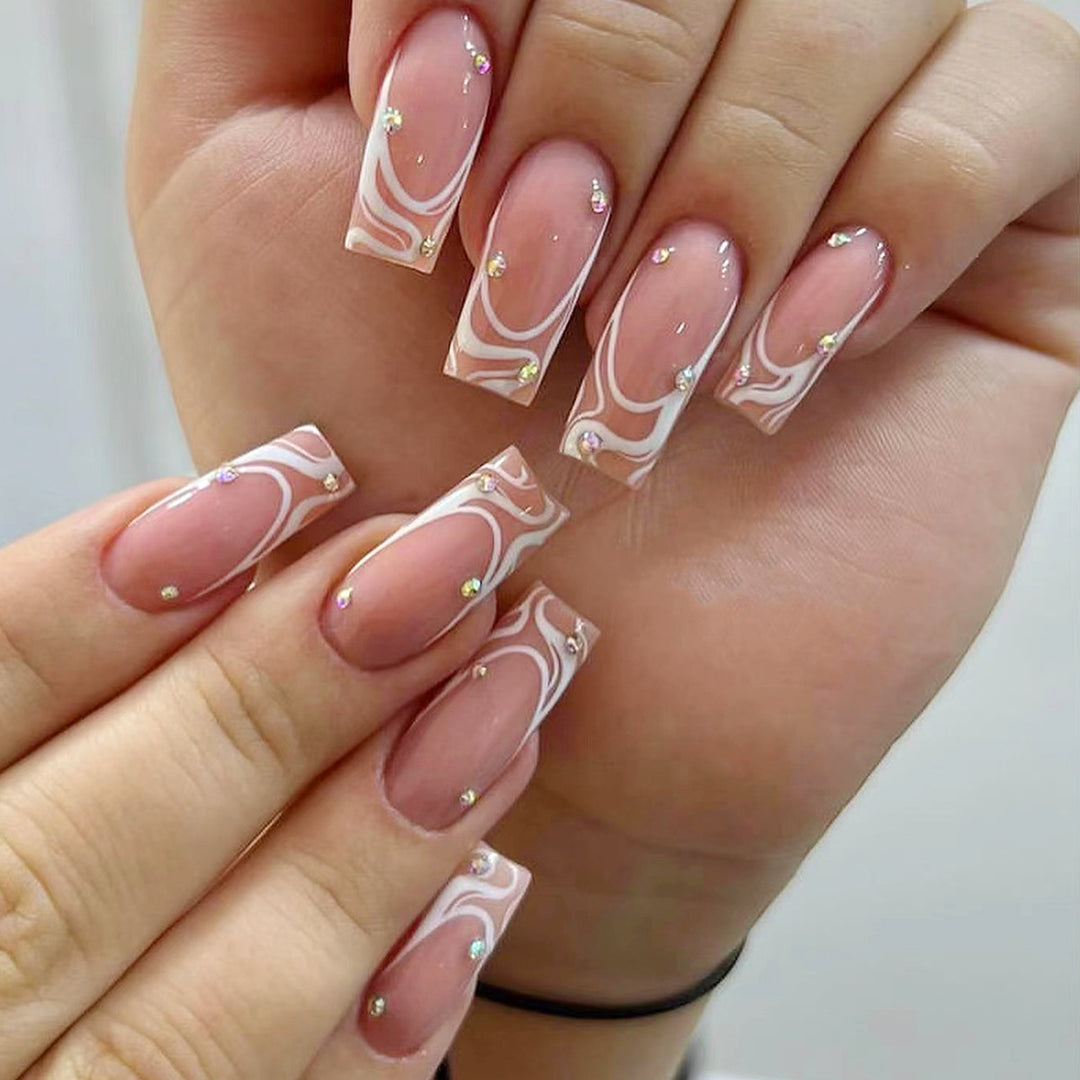 Artistic nails with elegant design Stornfield