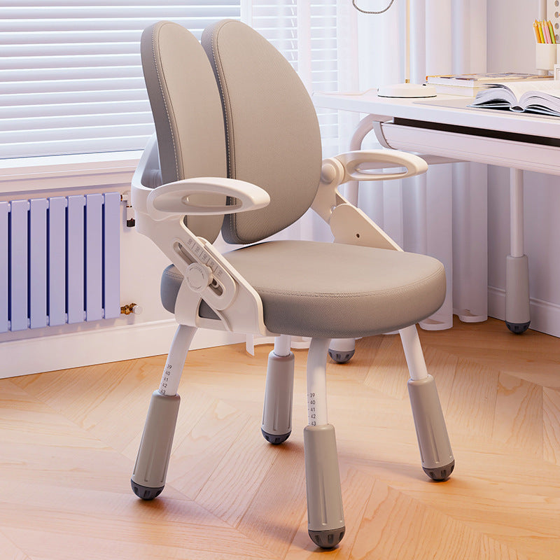 Ergonomic children's chair with adjustable seat height and double backrest Stornfield