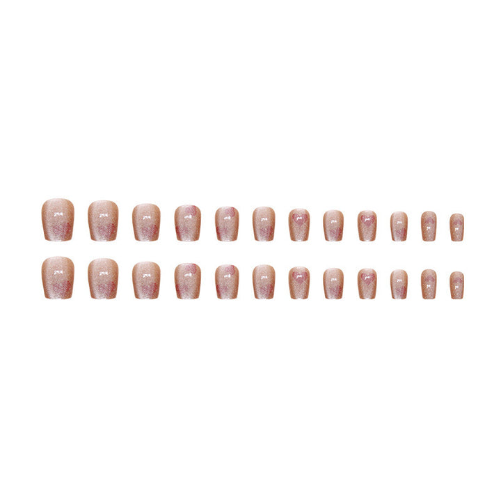 Heart-Themed Press-On Nail Design Stornfield