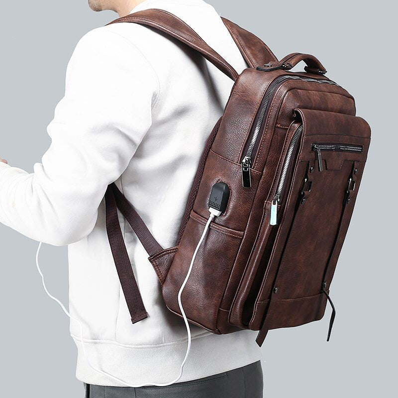 Elegant Laptop Backpack with Versatile Storage Spaces Stornfield