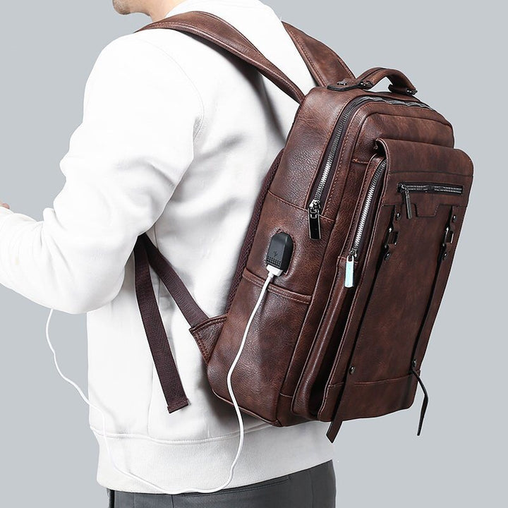 Elegant Laptop Backpack with Versatile Storage Spaces Stornfield