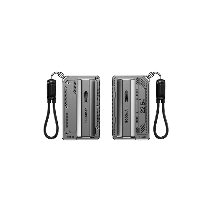 Compact power bank with LED display and fast charging function Stornfield