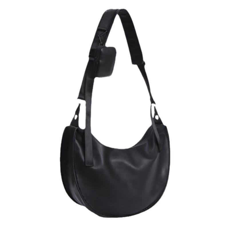 Elegant Shoulder Bag In Curved Shape Stornfield
