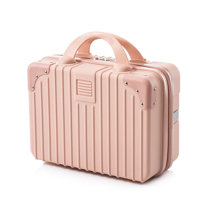 hard-shell cosmetic travel case with double top handles and reinforced corner protectors Stornfield