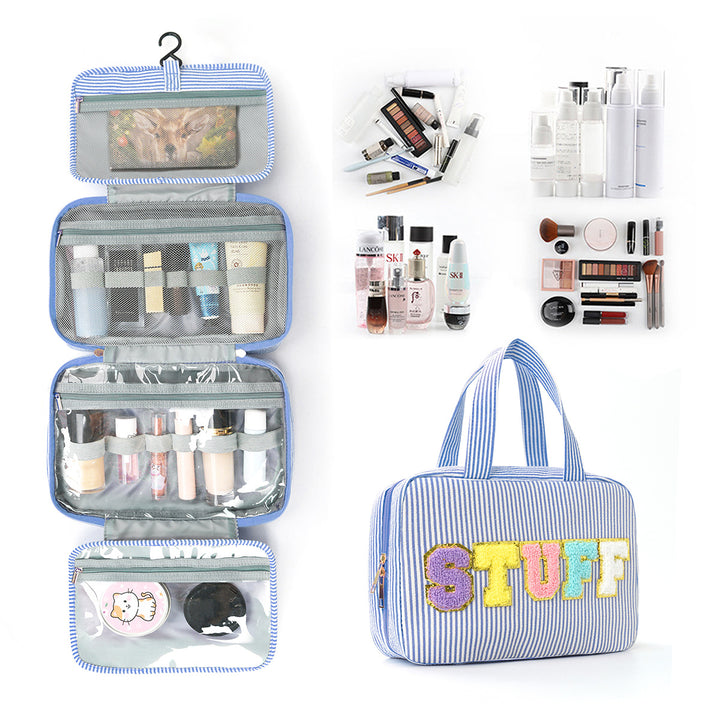 Multifunctional Cosmetic Organizer Bag with Hanging Design Stornfield