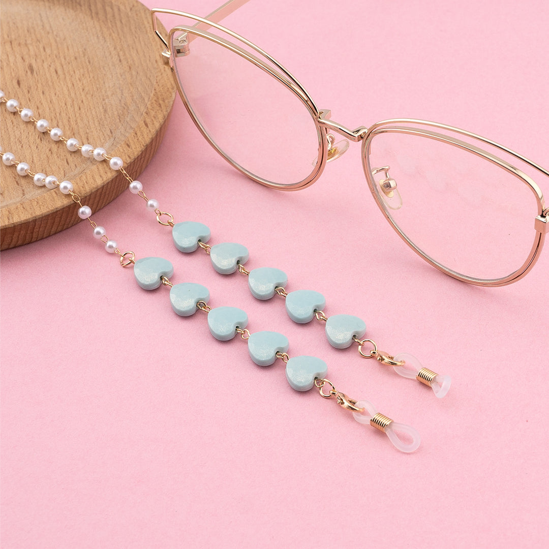 Decorative Heart-Shaped Eyewear Chain Stornfield