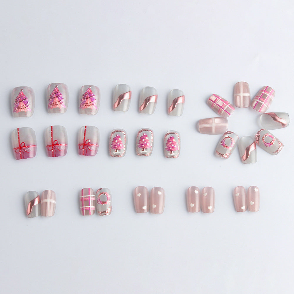Decorative Holiday-Themed Press-On Nail Set Stornfield