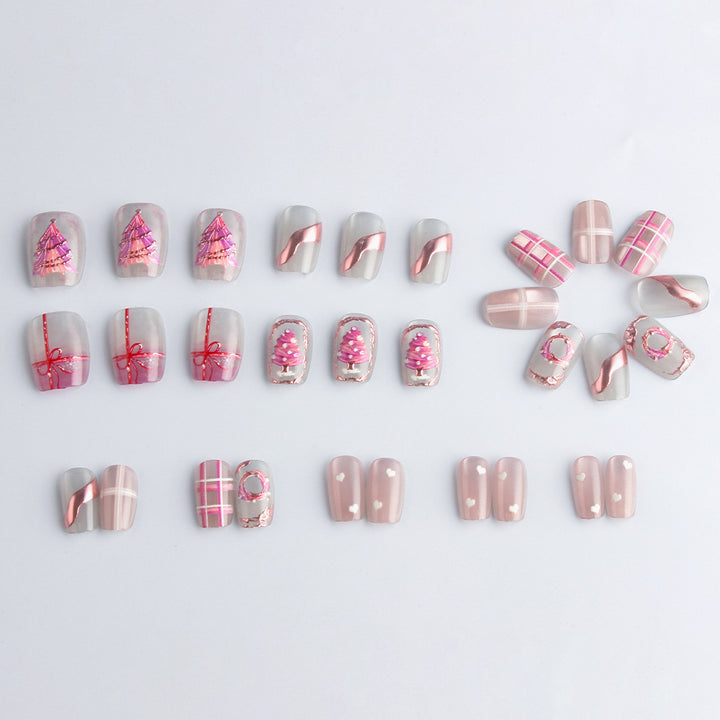 Decorative Holiday-Themed Press-On Nail Set Stornfield