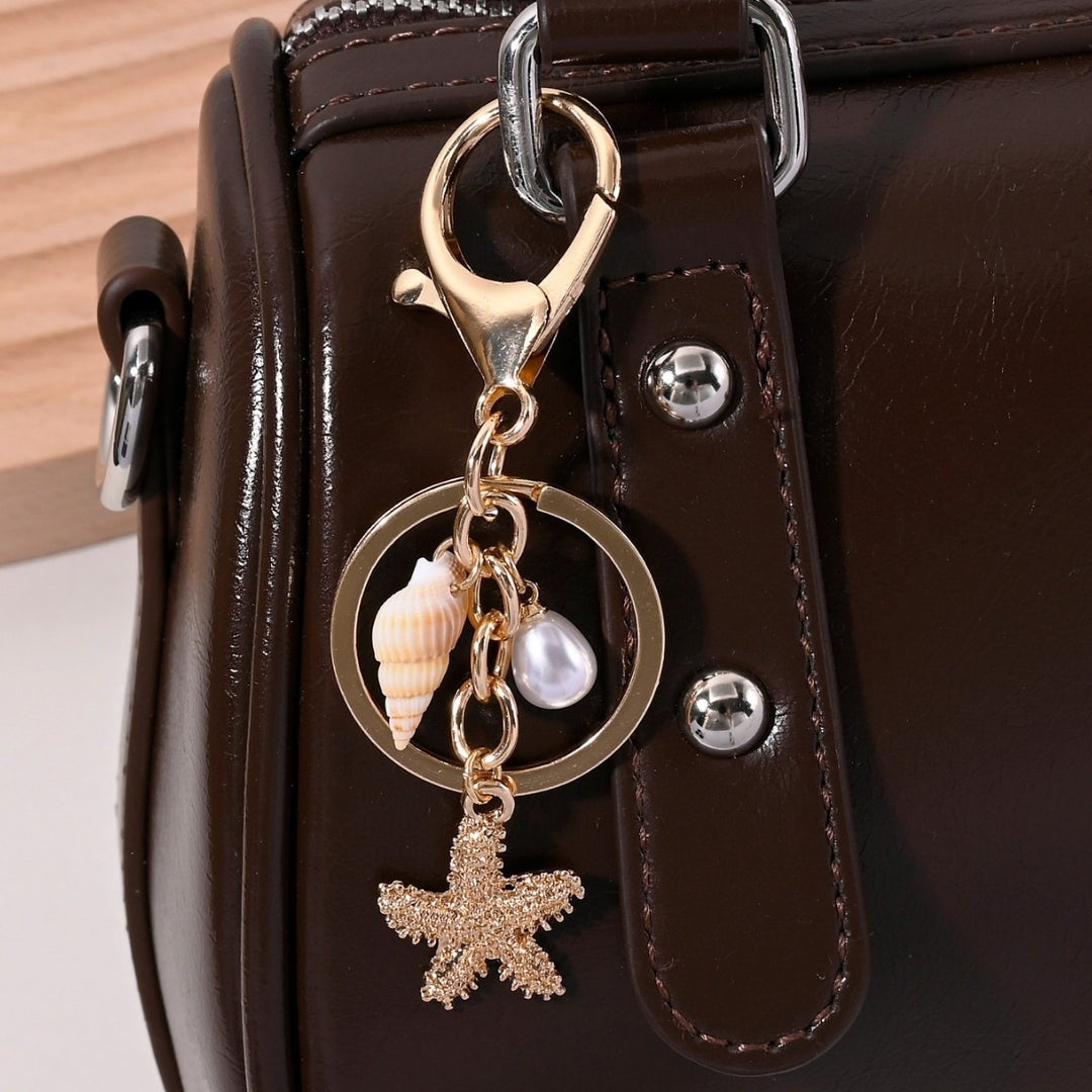 Keychain with Maritime Star Motif Stornfield