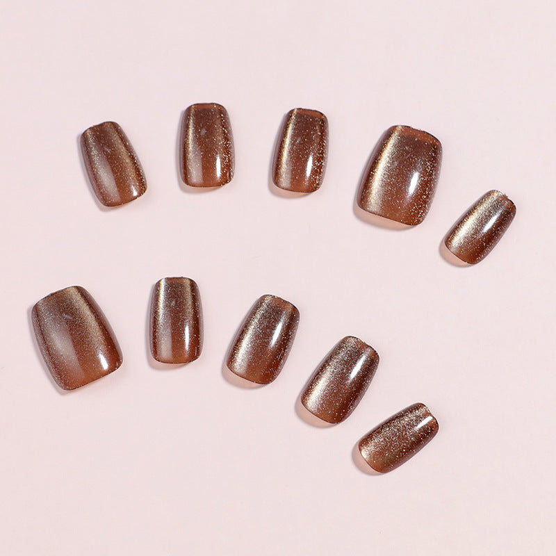 DIY Natural Press-On Nail Set Stornfield 1789805063