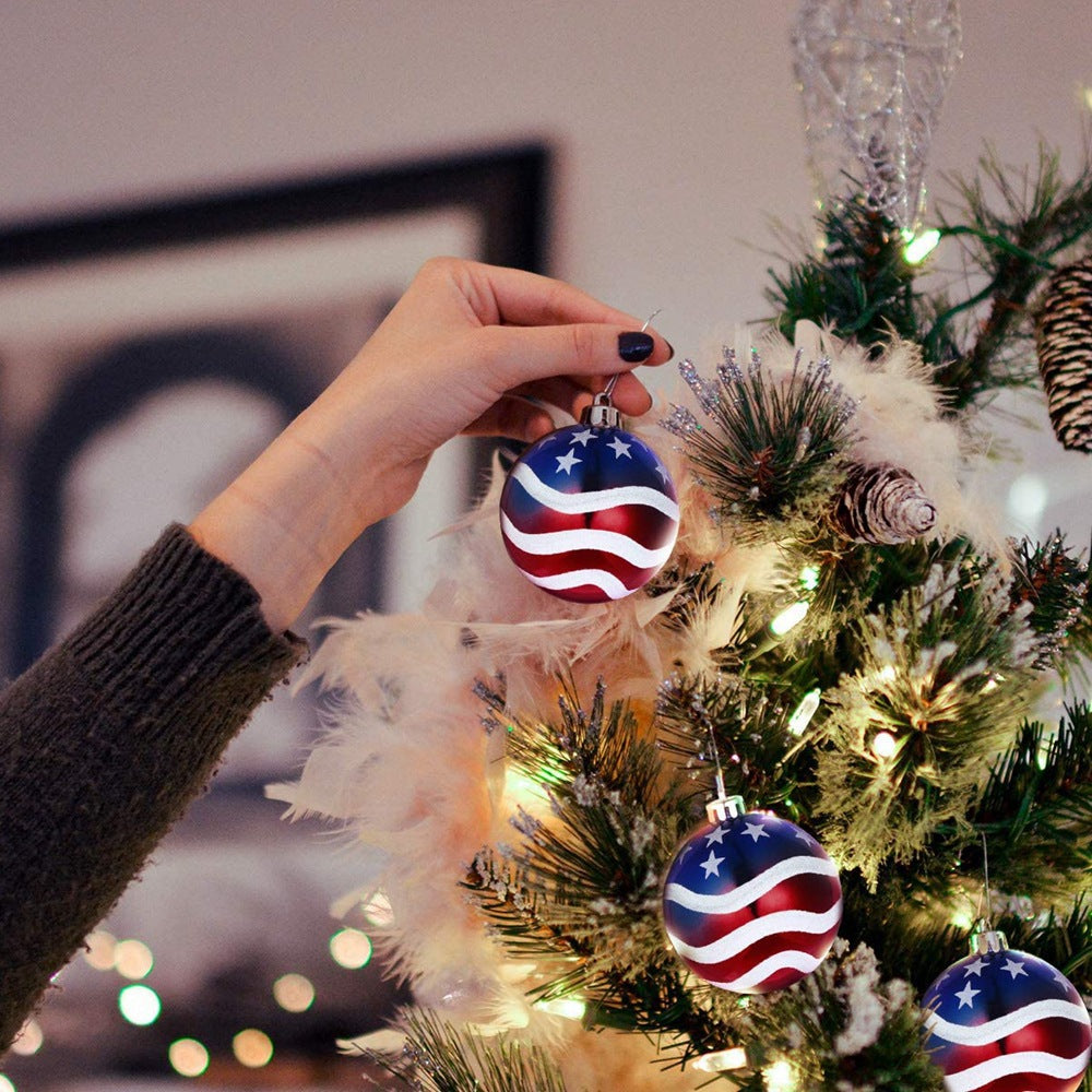 Decorative Patriotic Holiday Baubles Stornfield