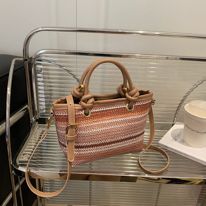 Woven Handheld Tote Bag Stornfield