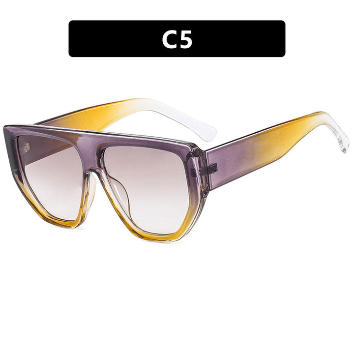 Women's fashionable oversized sunglasses with innovative Stornfield frame