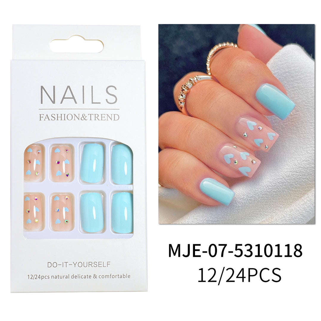 Decorative Press-On Nails Stornfield