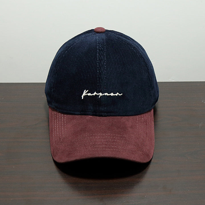 Men's Textured Corduroy Baseball Cap Stornfield
