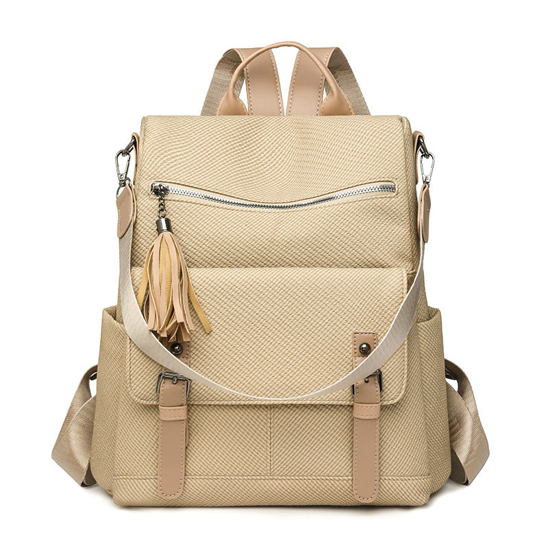 Multi-Functional Textured Backpack Stornfield