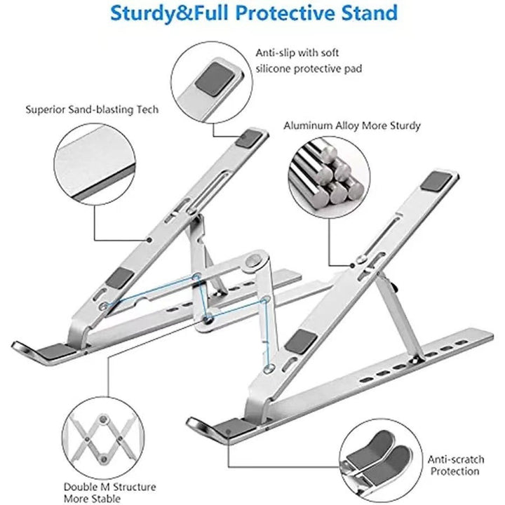 Height adjustable laptop stand Stornfield