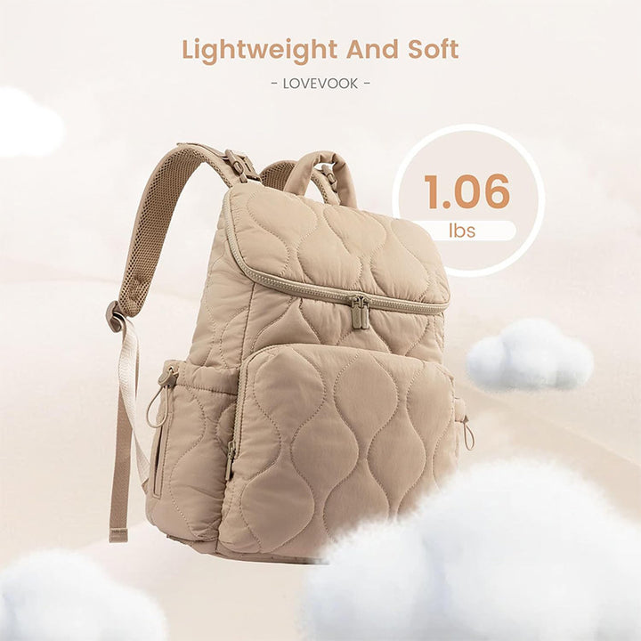 Padded backpack with integrated compartments Stornfield