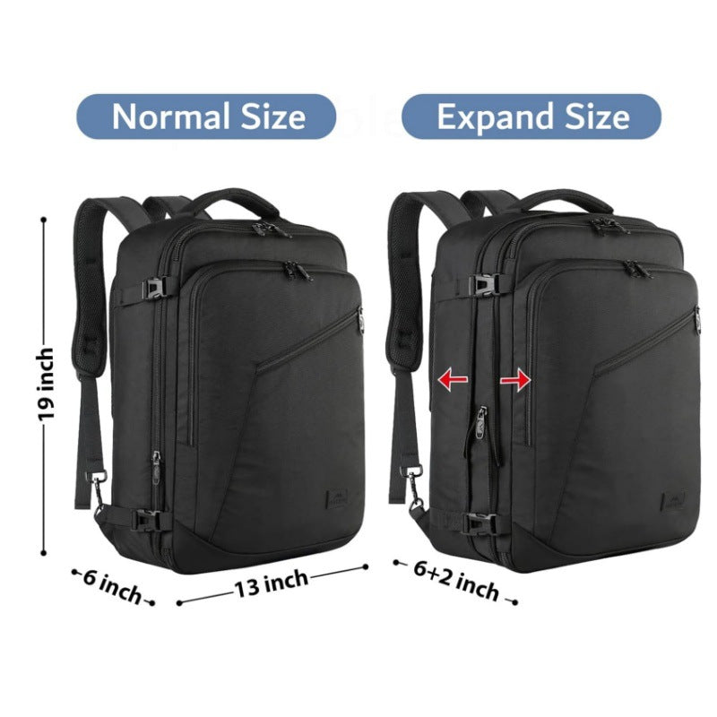 Multifunctional travel backpack with integrated storage compartments and ergonomic design Stornfield