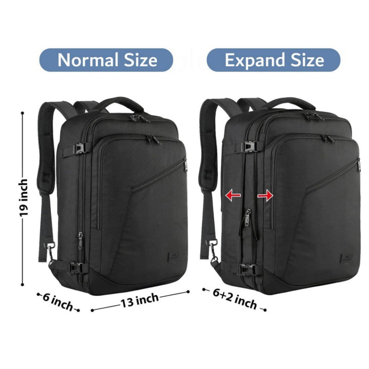 Multifunctional travel backpack with integrated storage compartments and ergonomic design Stornfield