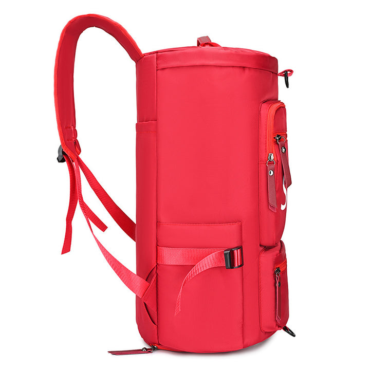Sporty backpack with multiple compartments and reflective elements Stornfield