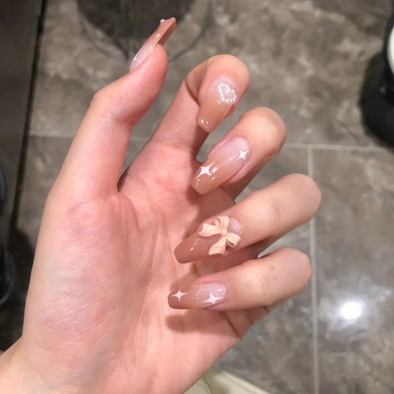 Elegant Decorative Nail Extensions