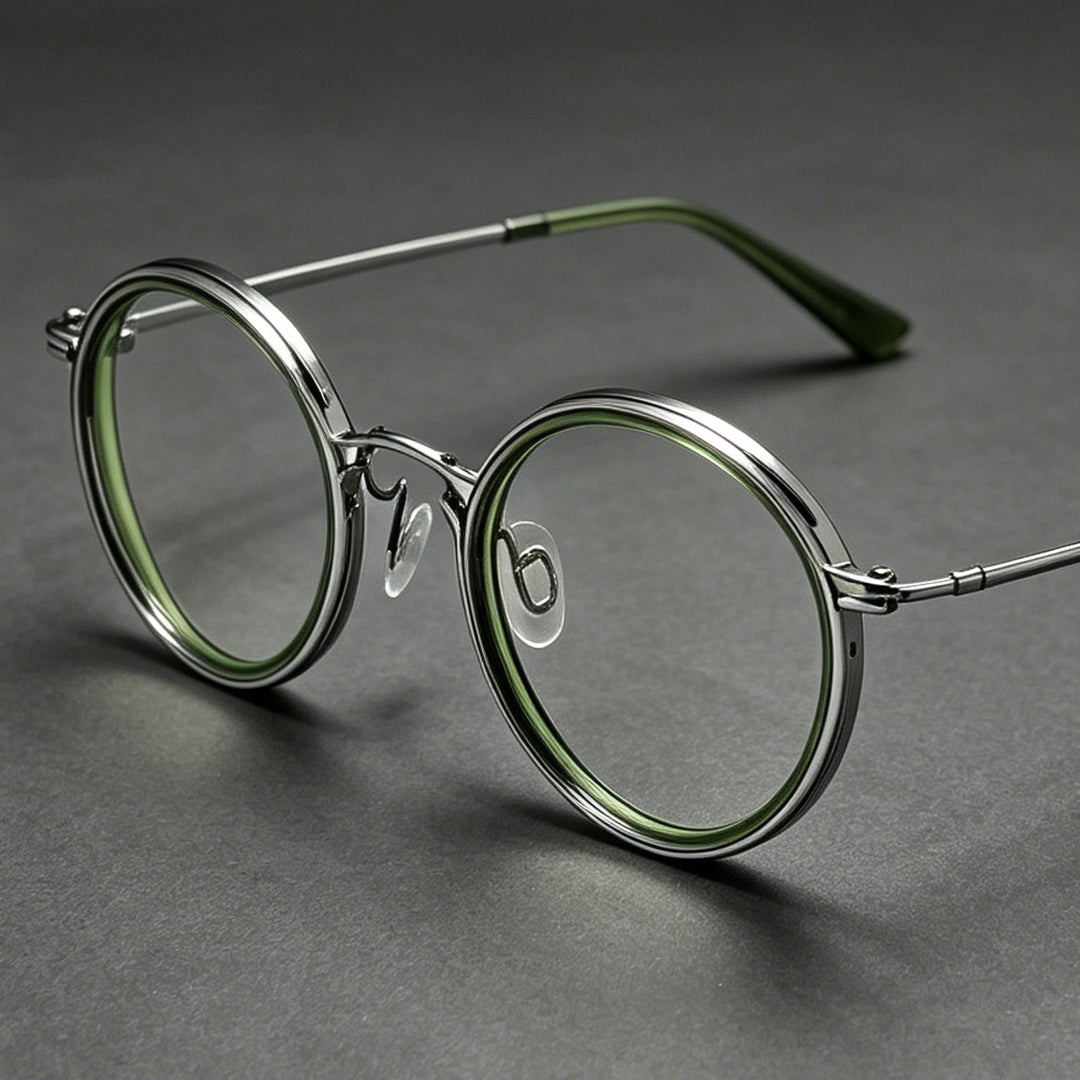 Fashionable Round Frame Glasses Stornfield