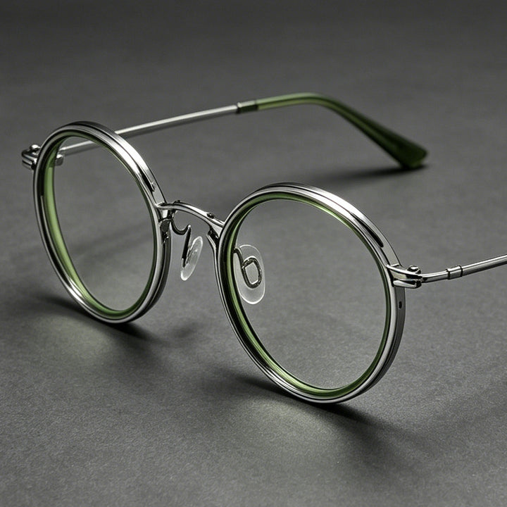 Fashionable Round Frame Glasses Stornfield