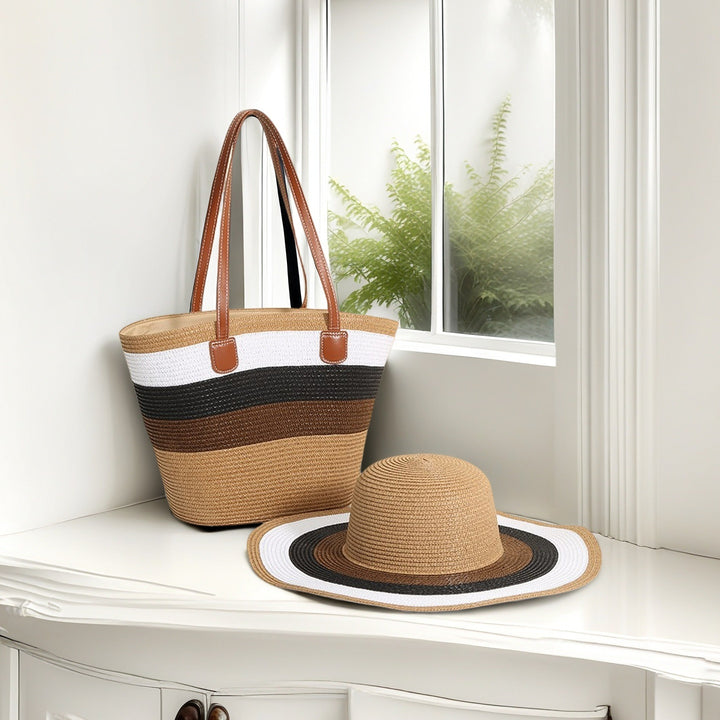 Beach bag and sun hat Stornfield