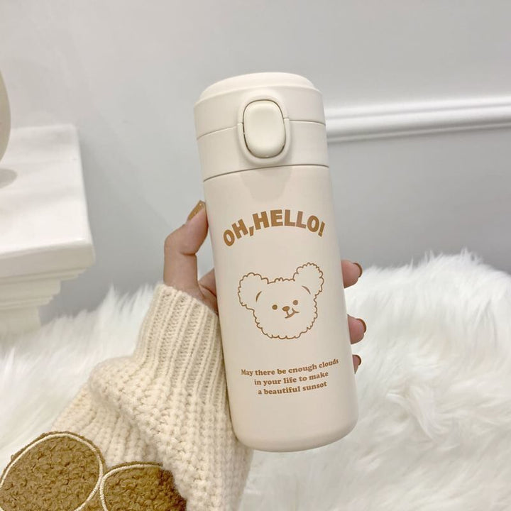 Women's Insulated Drinking Bottle with Animal Motif Stornfield
