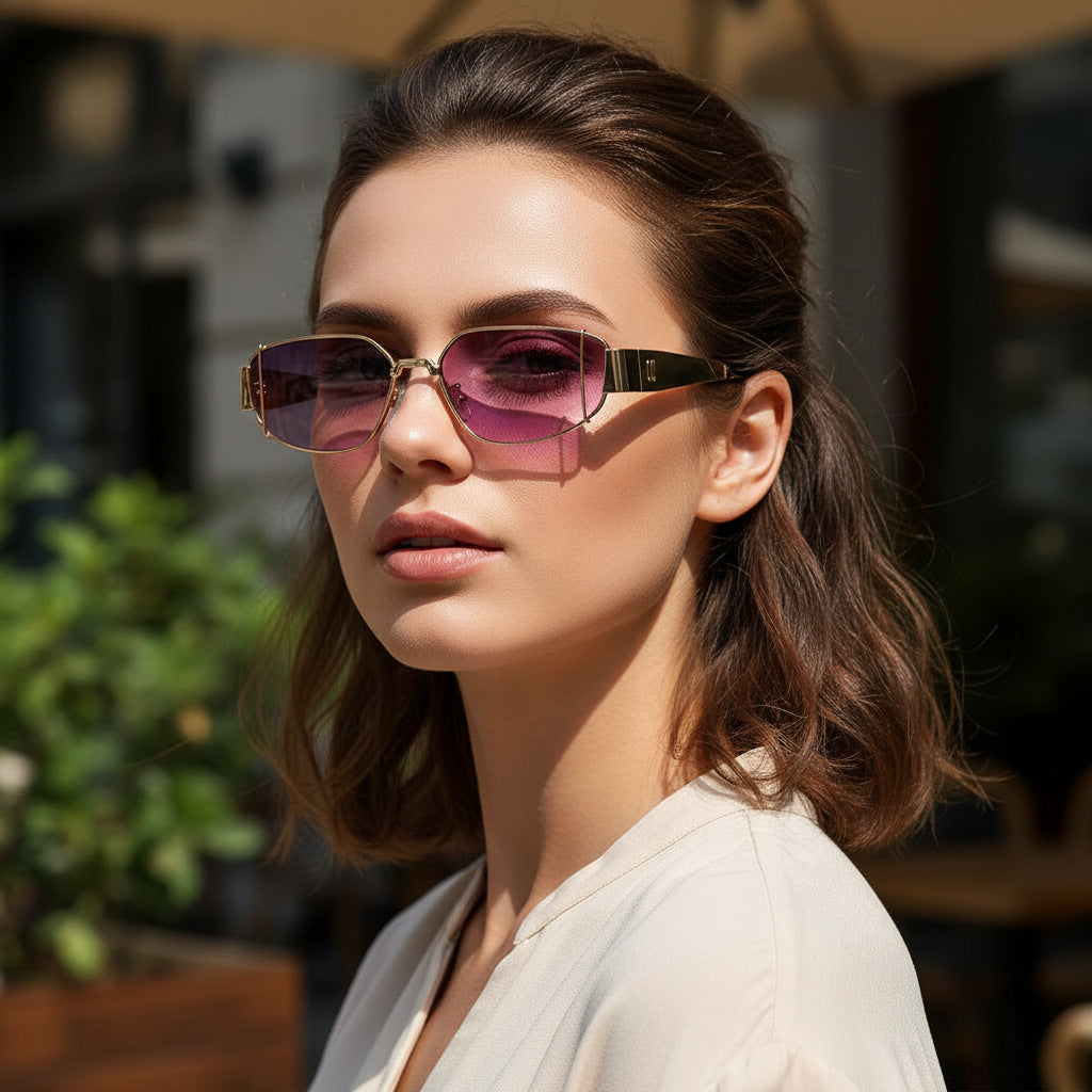 Women Designer Sunglasses in Modern, Angular Style Stornfield
