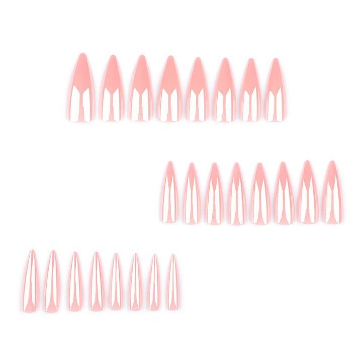 Artful Stiletto Nails with High Gloss Finish Stornfield