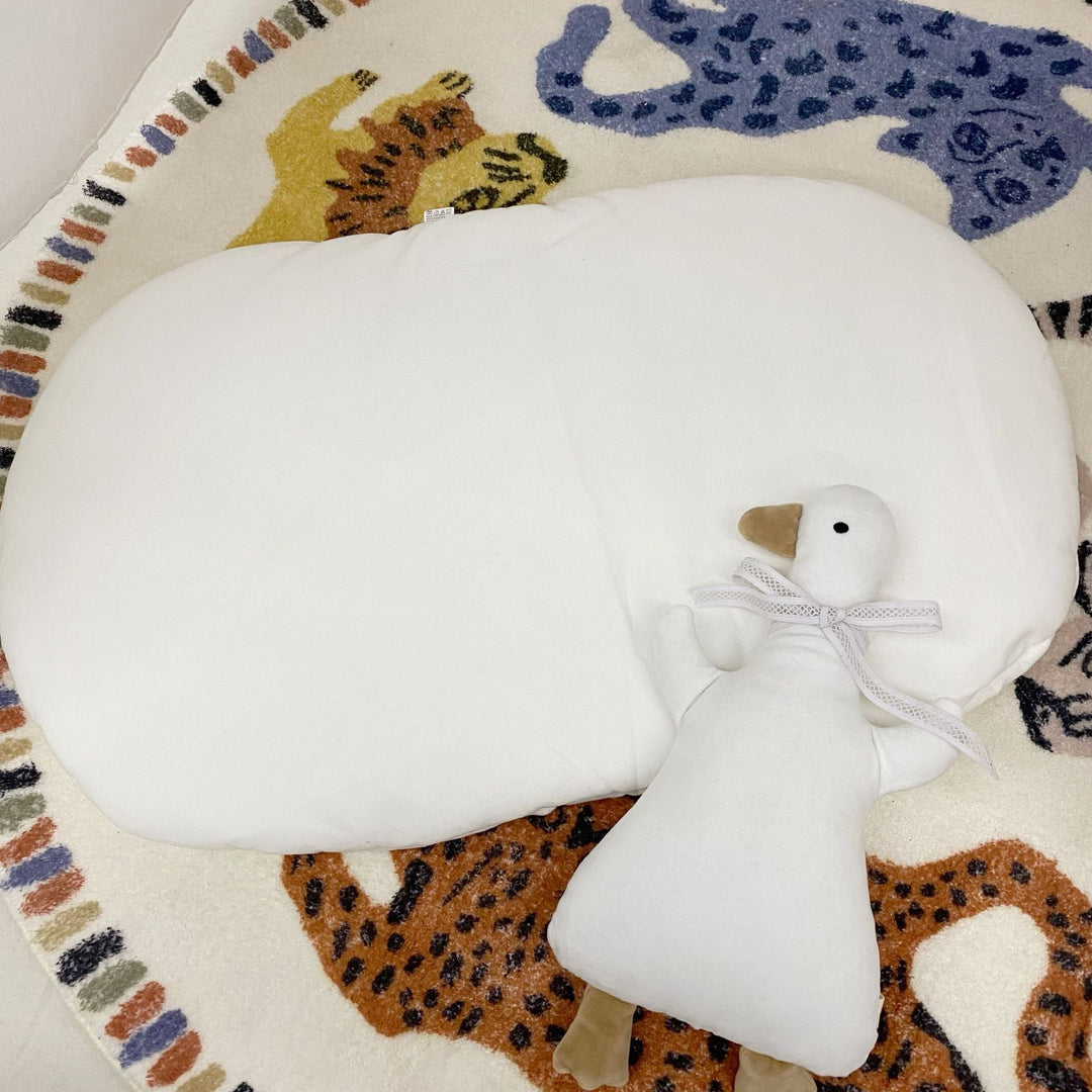 Fitted Waterproof Cotton Blend Oval Baby Changing Pad Cover