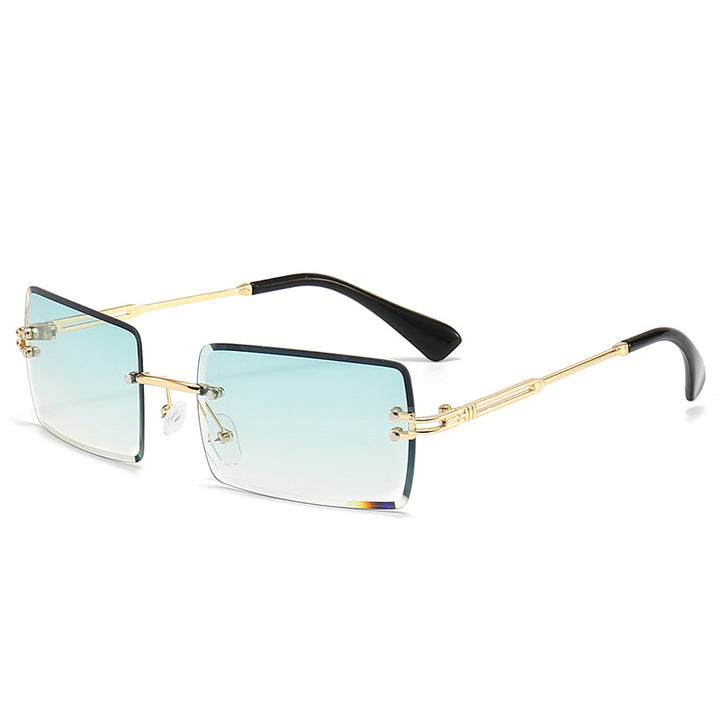 Women's fashionable rectangular sunglasses with gradient lenses Stornfield