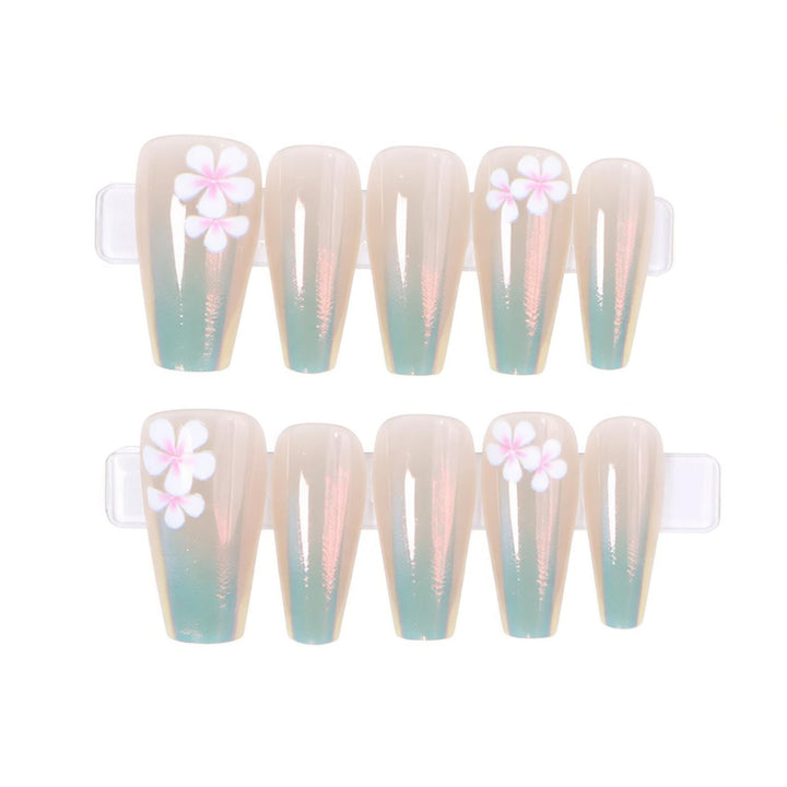 Elegant Artistic Press-On Nail Set Stornfield