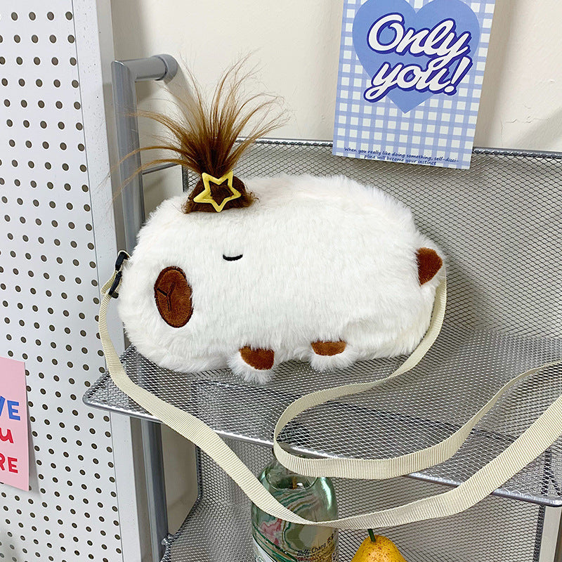 Plush Shoulder Bag with Cute Animal Design Stornfield