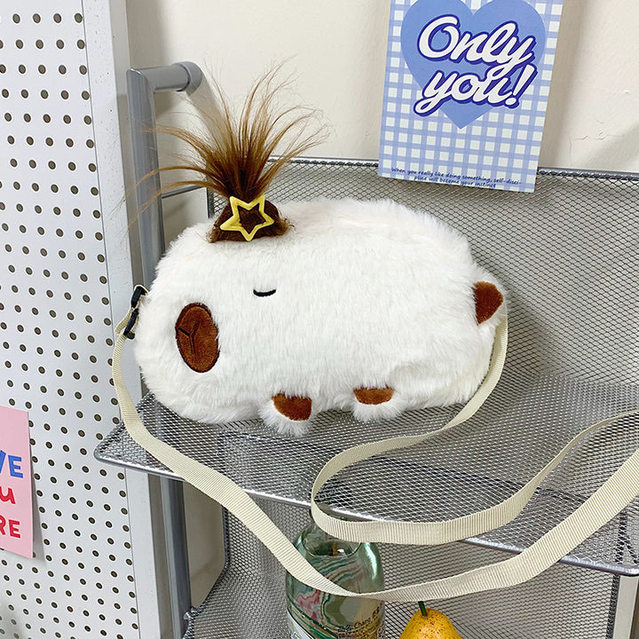 Plush Shoulder Bag with Cute Animal Design Stornfield