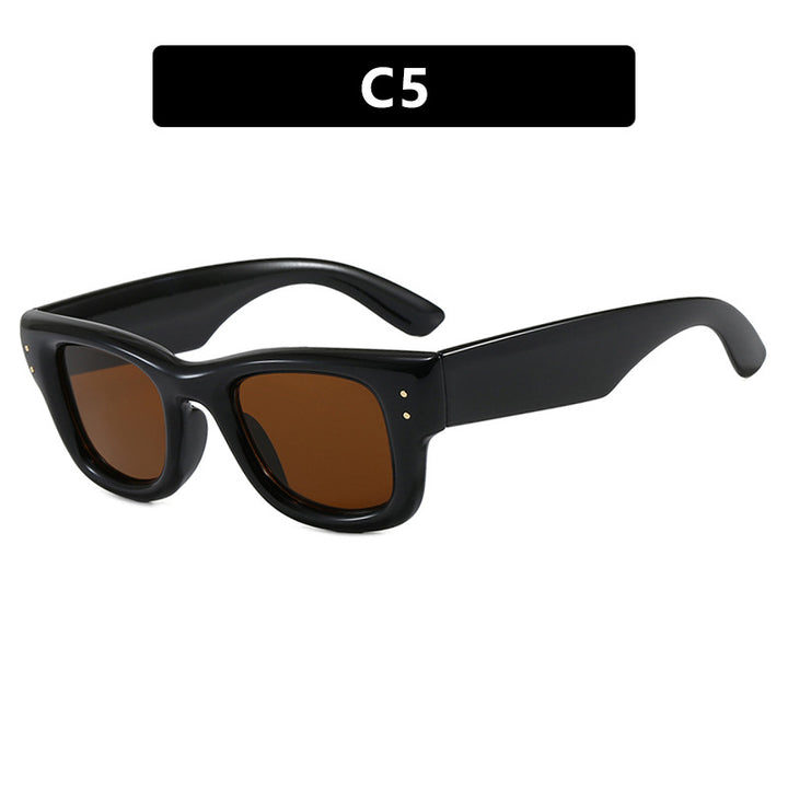 Women's fashionable sunglasses with wide, elegant frame and protective UV filter Stornfield