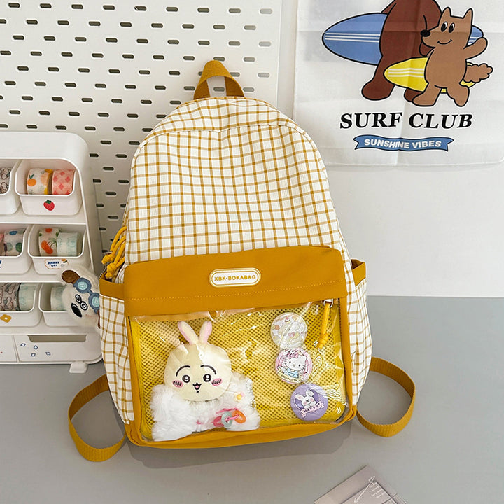 Playful Patterned School Backpack Stornfield