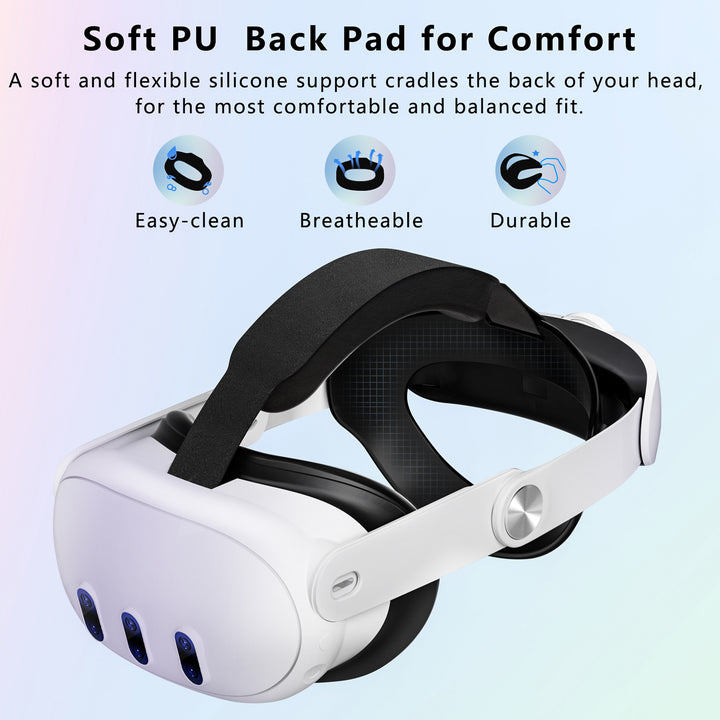 Comfortable VR headset with high-resolution display Stornfield