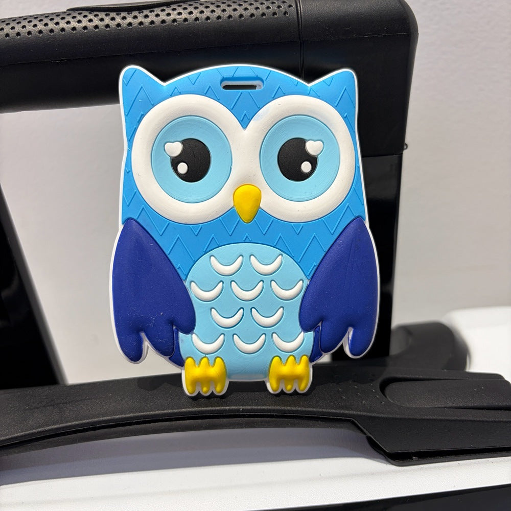Owl-Shaped Luggage Tag Stornfield