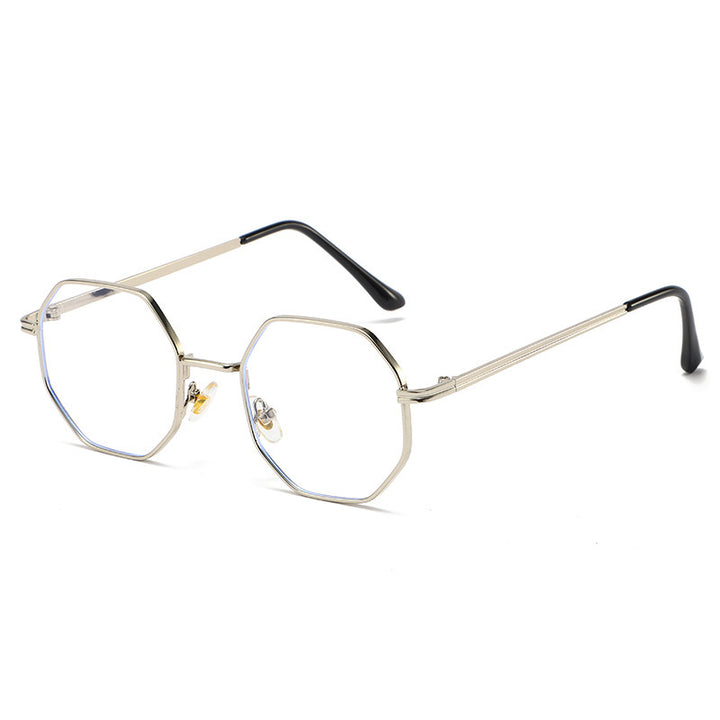 Fashionable Glasses in Elegant Octagon Design Stornfield
