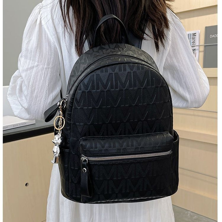 Stylish Multifunctional Faux Leather Backpack Stornfield